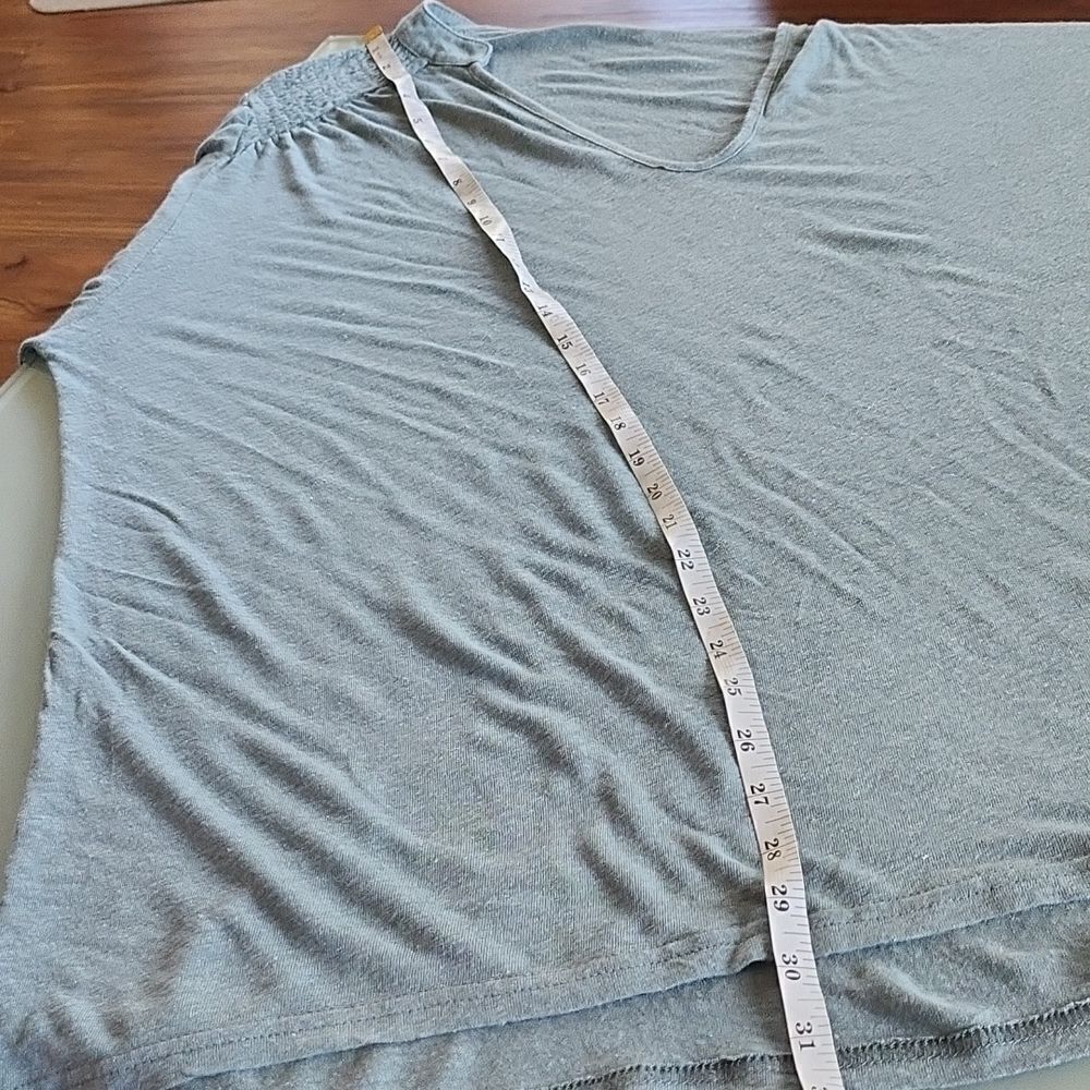 POL Oversized Linen Blend Top - Picture 6 of 8